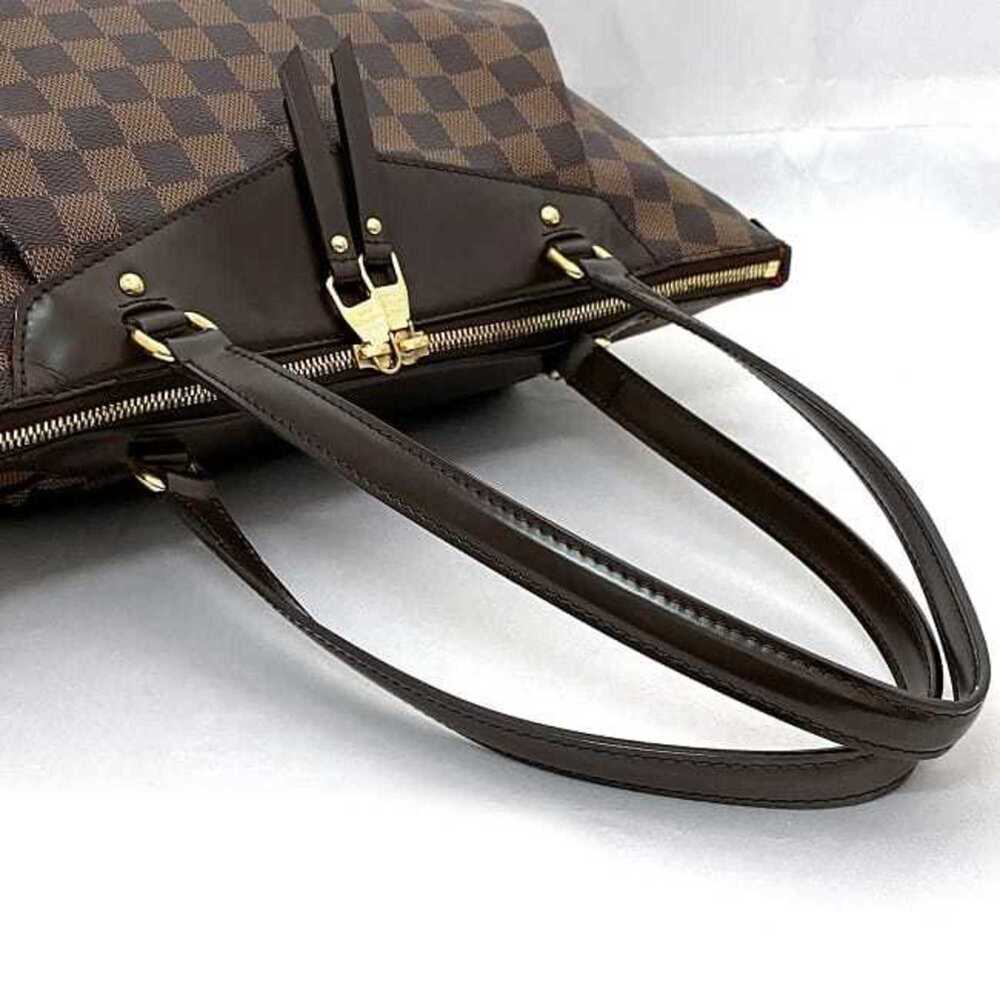 LOUIS VUITTON Authentic Brown Damier Canvas Tote Bag - Picture 7 of 11